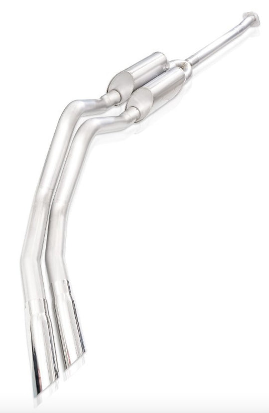 Stainless Works 15-25 Ford F150 5.0L Legend Aftermark Connection Dual 3.5in Side Exit Polished Tips - FT18CBL