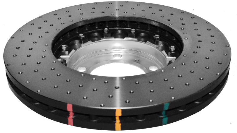 DBA 2008 Porsche Cayenne (368mm Front Rotor) Front 5000 Series Cross Drilled Rotor w/Silver Hat - DBA52592SLVXD