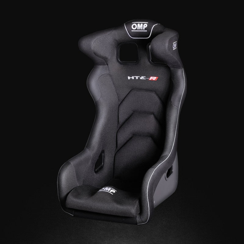 OMP HTE Series Fiberglass Seat - Black - HA0-0772-B01-071
