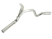 Load image into Gallery viewer, aFe MachForce XP Exhaust 4inch DP-Back All SS 2011-14 GM Diesel Trucks V8-6.6L LML Polished - 49-44043-P