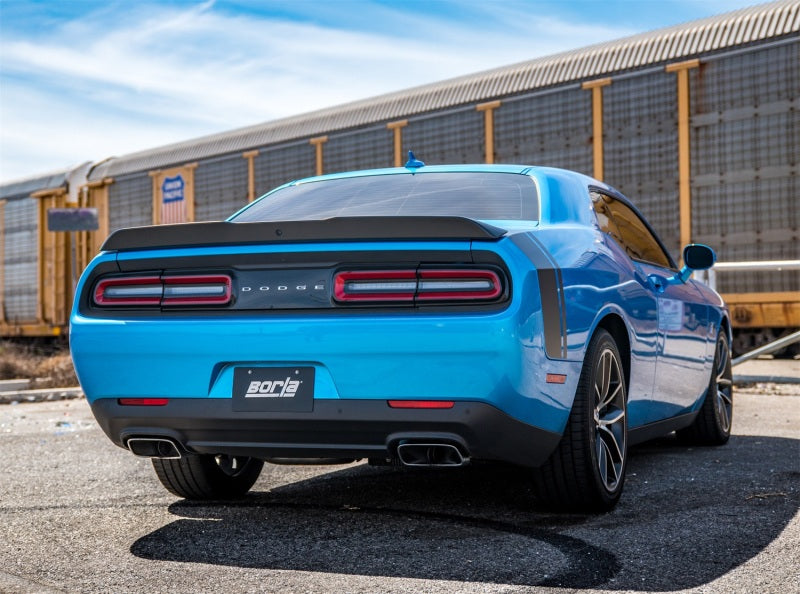 Borla 2015 Dodge Challenger SRT/392 Hemi 6.4L V8 S-TYPE Catback Exhaust w/ Valves Factory Bezel - 140640
