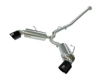 Load image into Gallery viewer, aFe Takeda Exhaust Axle-Back 13-15 Scion FRS / Subaru BRZ 304SS Black Dual Tips Exhaust - 49-36023-B