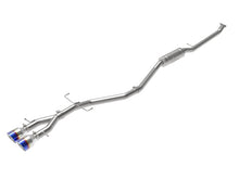 Load image into Gallery viewer, aFe Takeda 2.5in 304SS Cat-Back Exhaust System 17-20 Honda Civic SI Coupe L4-1.5L (t) - BL Flame Tip - 49-36620-L