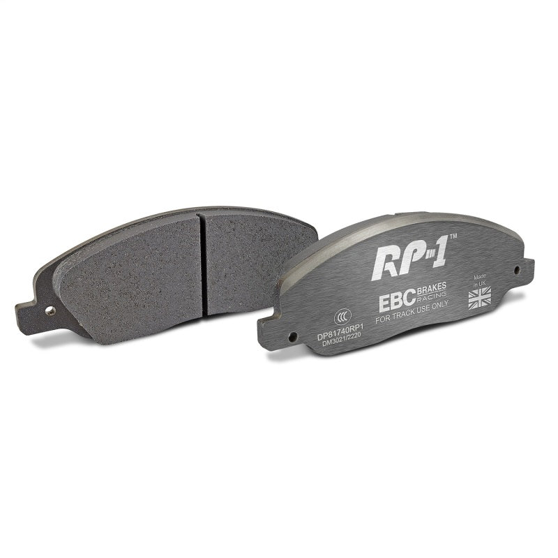 EBC Racing 05-10 Ford Mustang (5th Gen) RP-1 Race Front Brake Pads - DP81740RP1