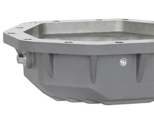 Load image into Gallery viewer, aFe Power Street Ser Rear Diff Cover Raw w/Mach Fin 2017 Ford Diesel Trucks V8-6.7L(td) Dana M275-14 - 46-70350