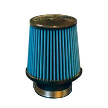 Load image into Gallery viewer, Injen AMSOIL Ea Nanofiber Dry Air Filter - 2.75 Filter 5 Base / 5 Tall / 4 Top - 40 Pleat - X-1010-BB