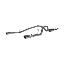 Load image into Gallery viewer, MBRP 2004-2009 Nissan Titan 5.6L EC/CC Cat Back Dual Split Rear - S5402409