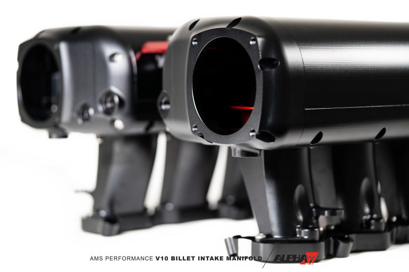AMS Performance V10 Audi R8 / Lamborghini Huracan / Performante Billet Intake Manifold - CLR Anodize - ALP.37.08.0001-1