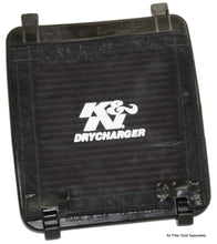 Load image into Gallery viewer, K&amp;N Universal PreCharger Flat Air Filter Wrap Black 7Inx7in - SU-4002-TDK