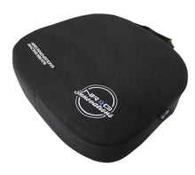 Load image into Gallery viewer, NRG Racing Seat Cushion - One Piece Memory Foam Nylon Black w/ White Stitching - SC-WHD01