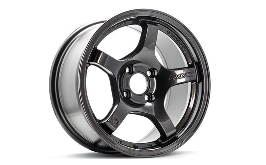 Gram Lights 57CR 15x8.0 +28 4x100 Super Dark Gunmetal Wheel - WGCRE28AH8