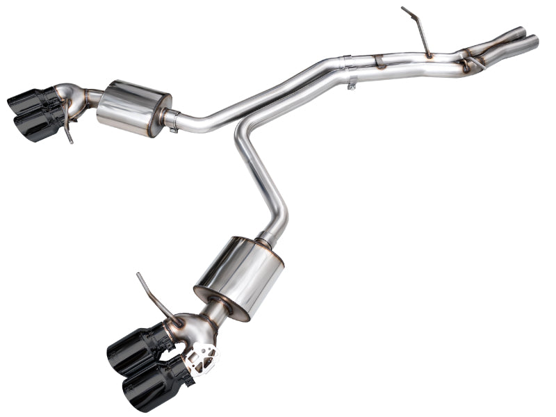 AWE Tuning 19-21 Porsche Macan 3.0T/2.9TT Touring Edition Cat-Back Exhaust w/ Diamond Black Tips - 3015-43951