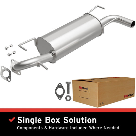 BRE Exhaust 08-11 Impreza 2.5L Muffler Kit - 108-0082