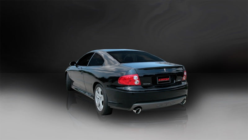 Corsa 2005-2006 Pontiac GTO 6.0L V8 2.5in Sport Cat-Back + XPipe Exhaust Polished Tips - 14189