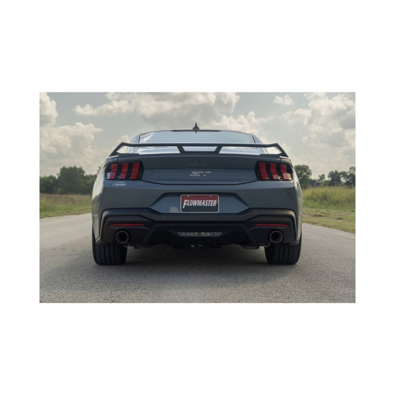 Flowmaster 24-25 Mustang 2.3L/5.0L American Thunder-Axle-Back- NO VLVES Exhaust System - 818162