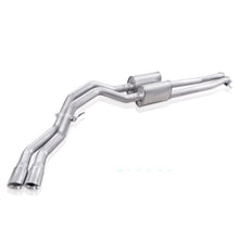 Load image into Gallery viewer, Stainless Works Chevy Silverado/GMC Sierra 2007-16 5.3L/6.2L Exhaust Passenger Rear Tire Exit - CT14CB