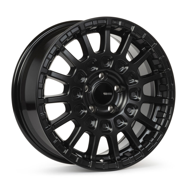 Enkei Overlander 17x7.5 5x100 35mm Offset 72.6 Bore Black Wheel - 544-775-8035BK
