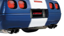 Load image into Gallery viewer, Corsa 1996-1996 Cat-Back Exhaust w/ Twin 3.5in Black Tips 96-96 Chevrolet Corvette C4 5.7L V8 LT4 - 14118BLK