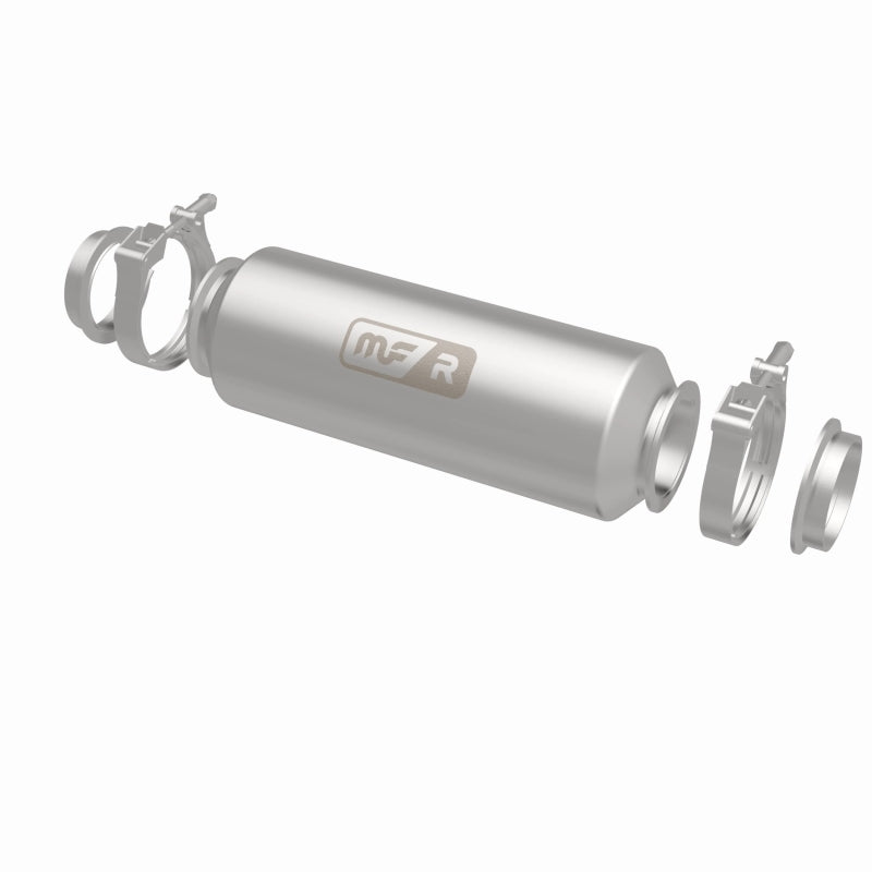 MagnaFlow MF/R Series 5in Round 304SS Performance Exhaust Muffler - 17169