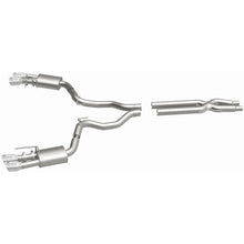 Load image into Gallery viewer, MagnaFlow SYS Cat-Back 2018 Ford Mustang GT 5.0L Competition Dual Exit Polished 4in Tips - 19368
