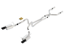 Load image into Gallery viewer, Borla 2011-2012 Mustang GT 5.0L Black Chrome 4.5in Rd Tip ATAK Catback Exhaust - 140372BC