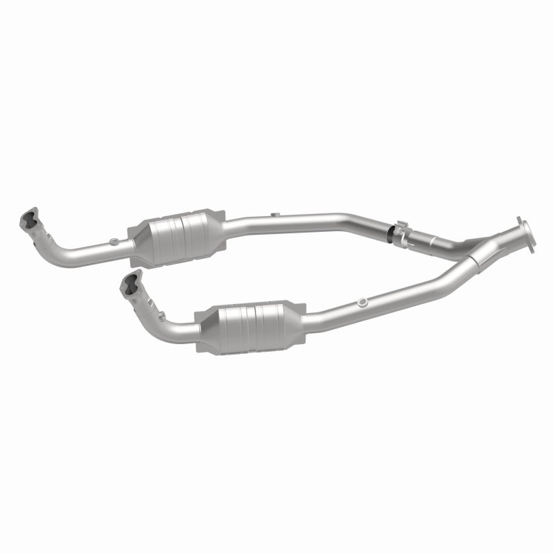 MagnaFlow Direct Fit Catalytic Converter OEM 2003 Land Rover Discovery Underbody - 4551028