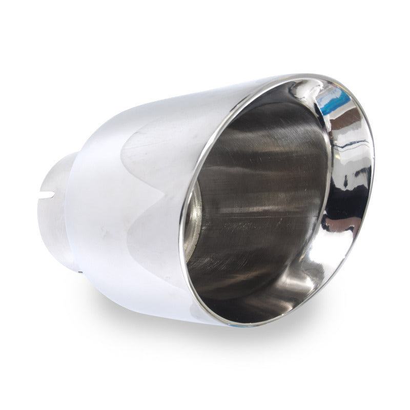 Stainless Works Double Wall 30 Deg Slash Cut Exhaust Tip 3in Body 2 1/4in ID - 790225