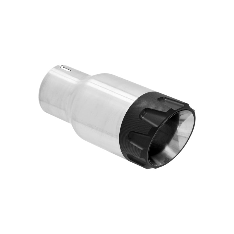 Flowmaster SS Tip 2.5in. IN X 3.5in. Brushed/Black - 15316