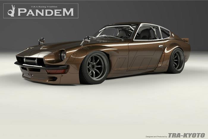 GReddy Datsun 240Z (S30) Full Pandem Wide-Body Aero Kit - 17020400