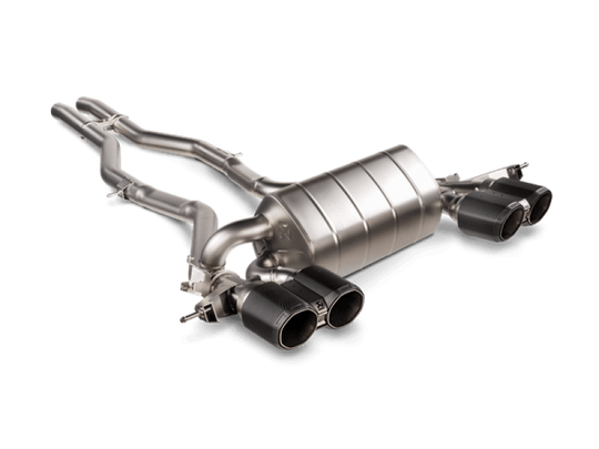 Akrapovic 2021+ BMW M3 (G80)/M4 (G82) Slip-On Line (Titanium) (Req. Tips) - S-BM/T/21H