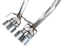 Load image into Gallery viewer, AWE Tuning C6 Chevrolet Corvette Z06/ZR1 Track Edition Axle-Back Exhaust w/ Chrome Silver Tips - 3020-42606