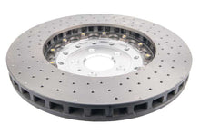 Load image into Gallery viewer, DBA 14-18 Audi RS7 Iron Rotors Front 5000 Series Drilled &amp; Slotted Rotor w/Silver Hat - DBA53002SLVXD
