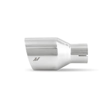 Load image into Gallery viewer, Mishimoto Clamp-on Double Wall Exhaust Tip 2.5 Inlet Slash Cut - polished - MMEXH-TIP-DW25P