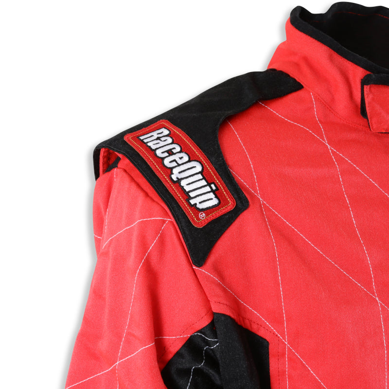 RaceQuip Red Chevron-5 Suit SFI-5 - 3XL - 91609189RQP