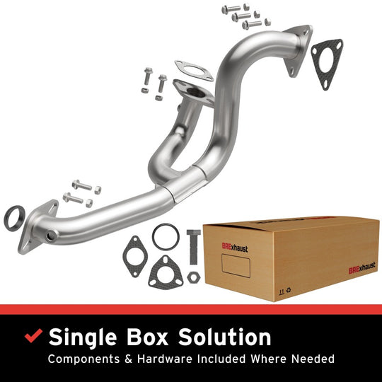 BRE Exhaust 01-06 Sebring Stratus 2.4L 2.7L Front Pipe Kit - 107-0257