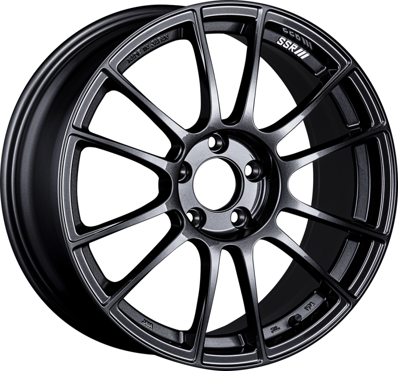 SSR GTX04 19x8.5 5x114.3 38mm Offset Dark Gunmetal Wheel - XF19850+3805GDG