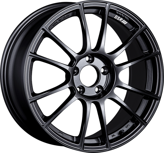 SSR GTX04 19x9.0 5x112 25mm Offset Black Graphite Wheel - XF19900+2505LDG