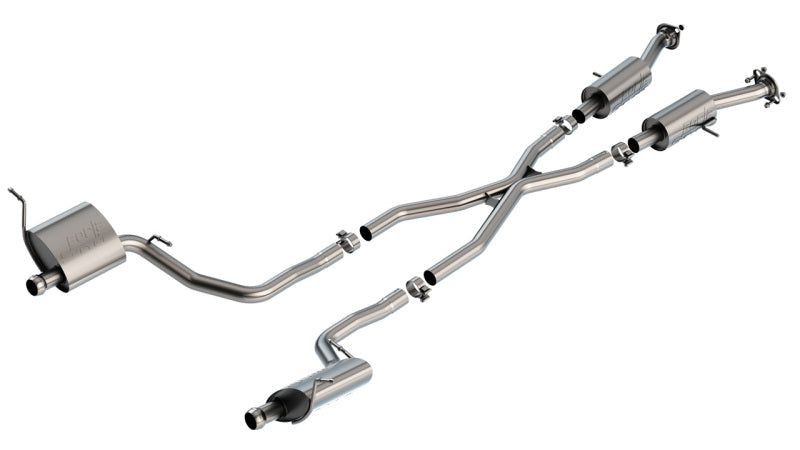 Borla 14-20 Jeep Grand Cherokee High Altitude/Summit 3.6L V6 2/4WD 2.25in S-Type Cat-back - 140836