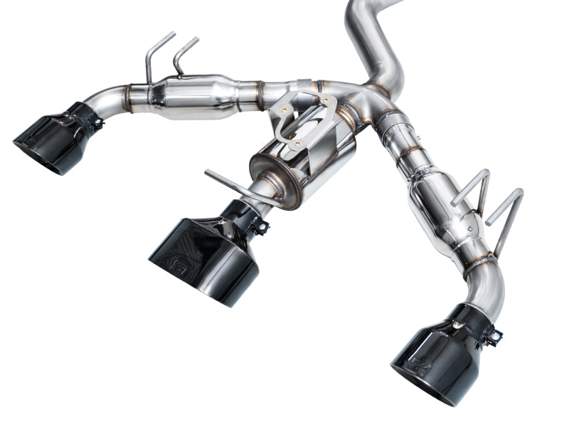 AWE Tuning 2023+ Toyota GR Corolla Touring Edition Exhaust - Diamond Black Tips - 3015-53472