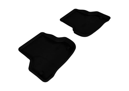 3D MAXpider 2006-2013 Audi A3 Kagu 2nd Row Floormats - Black - L1AD00521509