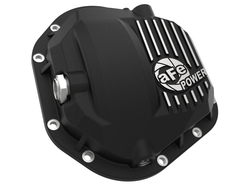 aFe Power Front/Rear Diff Cover Kit w/ Oil 17-22 Ford Diesel V8 (Dana Super 60 & Dana M275-14) - 46-7705AB