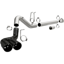 Load image into Gallery viewer, MagnaFlow 08-18 Ford F-250/F-350/F-450 4.6L/6.7 DPF-Back Black 4in Dual Single Rear Exit - 17068