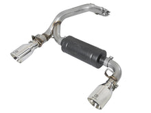 Load image into Gallery viewer, aFe Takeda 3in 304 SS Axle-Back Exhaust System w/ Polished Tip 16-18 Ford Focus RS 2.3L (t) - 49-33104-P