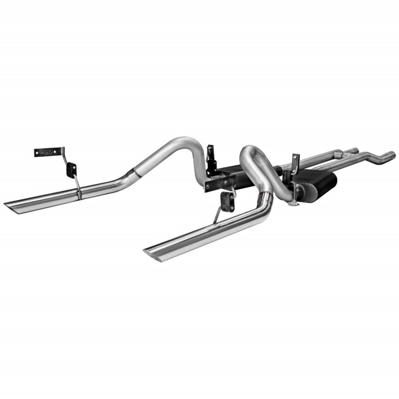 Flowmaster 64-66 Mustang V8 American Thunder Crossmember-Back Exhaust System - 17273