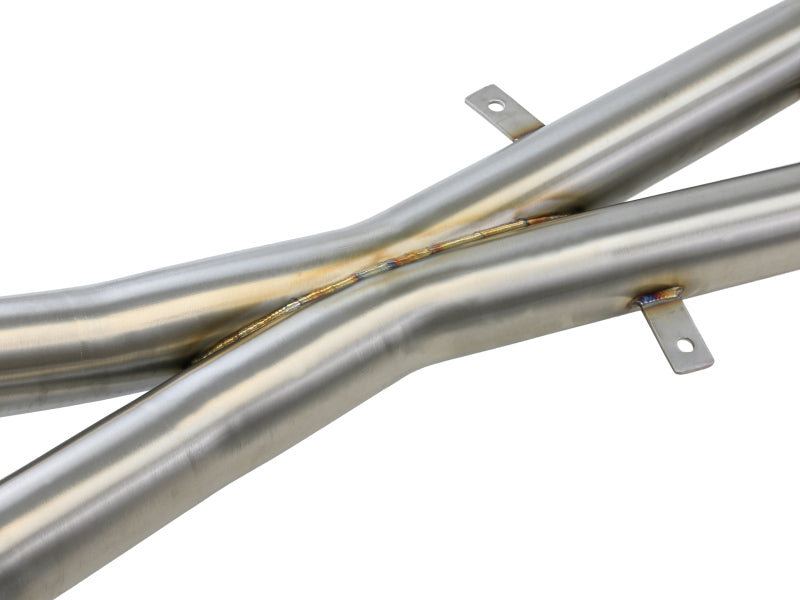 AFE 08-13 BMW(E90/92/93) MACH Force XP 304 Stainless Steel V8 4.0L w/ Cat & Resonator - 49-36321-1