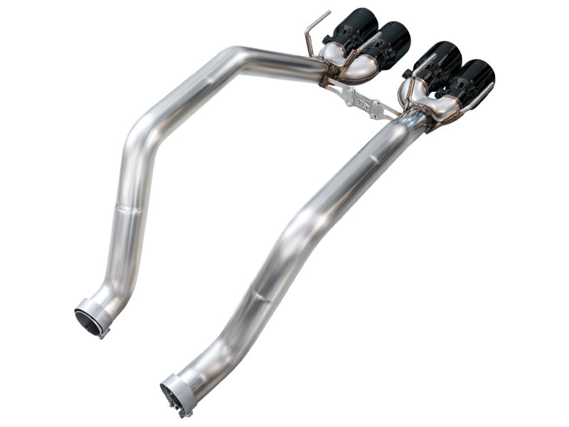 AWE Tuning C6 Chevrolet Corvette Z06/ZR1 Track Edition Axle-Back Exhaust w/ Diamond Black Tips - 3020-43606