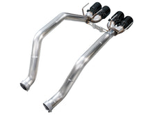 Load image into Gallery viewer, AWE Tuning C6 Chevrolet Corvette Z06/ZR1 Track Edition Axle-Back Exhaust w/ Diamond Black Tips - 3020-43606