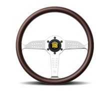 Load image into Gallery viewer, Momo Super Grand Prix Steering Wheel 350 mm - Mahogany Wood/Polished Spokes - GRA35WD0P