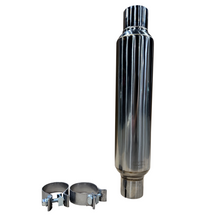 Load image into Gallery viewer, Kooks 2.5in Round Clamp In Muffler 14in Long Polished Stainless Steel - R250-14-CI