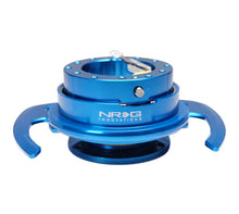 Load image into Gallery viewer, NRG Quick Release Kit Gen 4.0 - Blue Body / Blue Ring w/ Handles - SRK-700BL